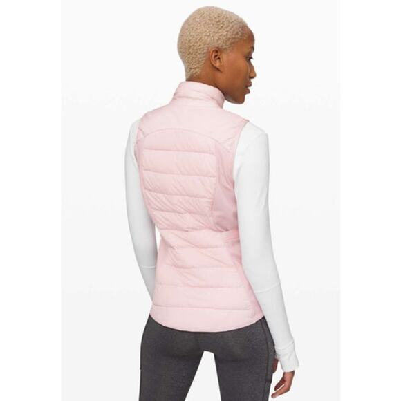 Lululemon Women's Down For it All Technical Vest in Porcelain Pink, 10 - Picture 3 of 9